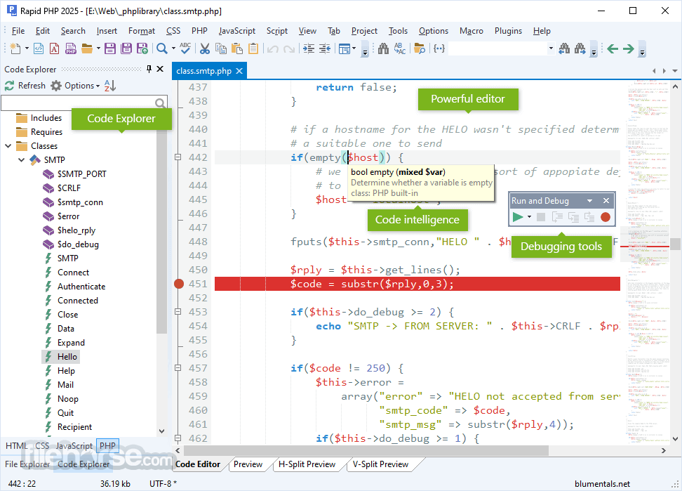 Rapid PHP Editor 2025 畫面截圖 2