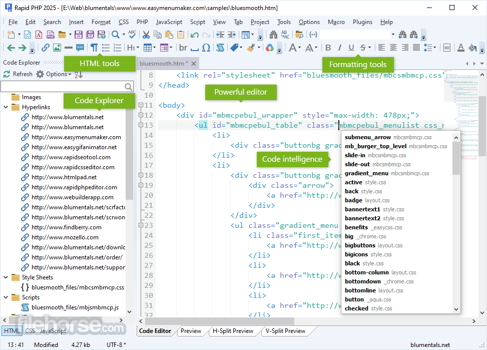 Rapid PHP Editor 2025 畫面截圖 3
