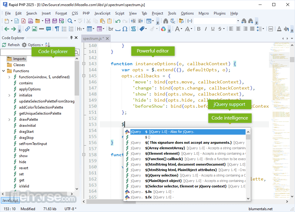 Rapid PHP Editor 2025 畫面截圖 5
