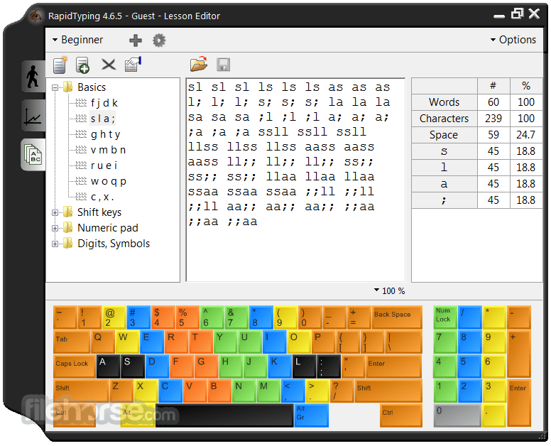 RapidTyping 5.5 (64-bit) 畫面截圖 5