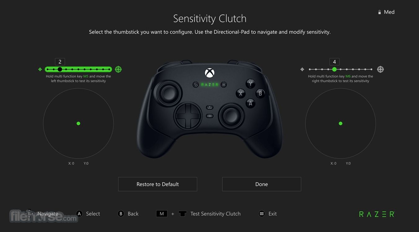 Razer Controller Setup For Xbox 畫面截圖 3