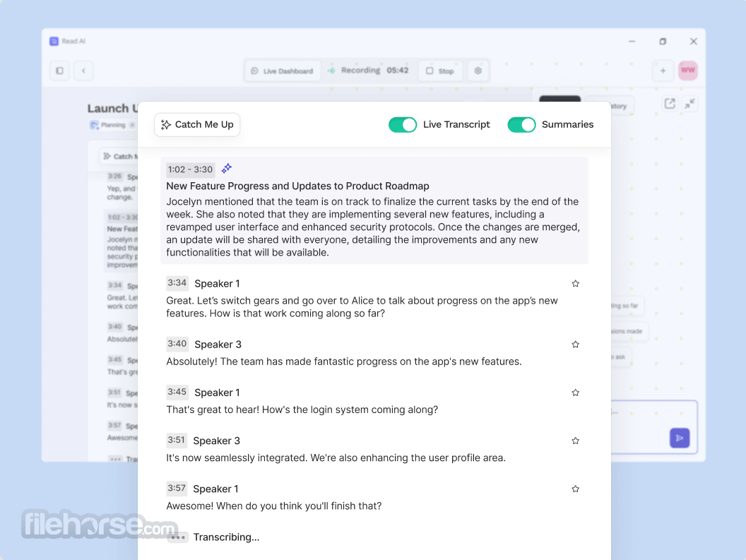 Read AI Desktop 畫面截圖 2
