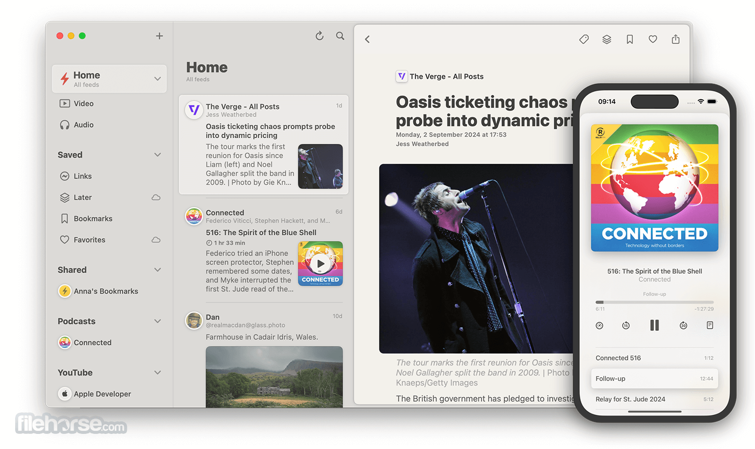 Reeder 畫面截圖 1