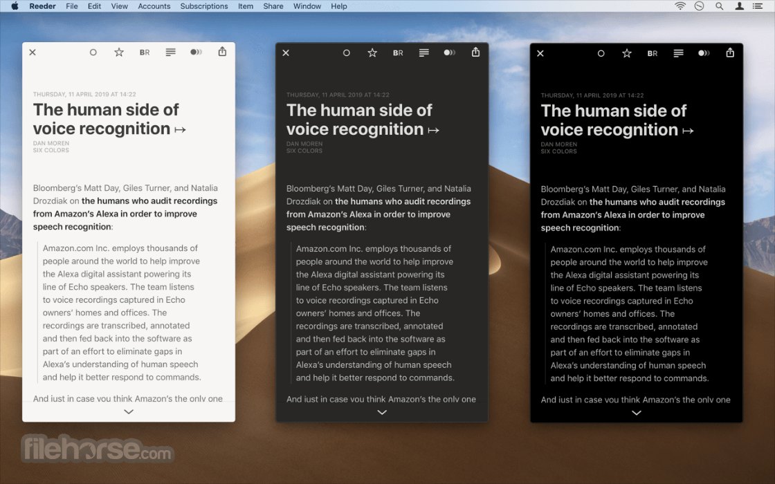 Reeder 畫面截圖 3