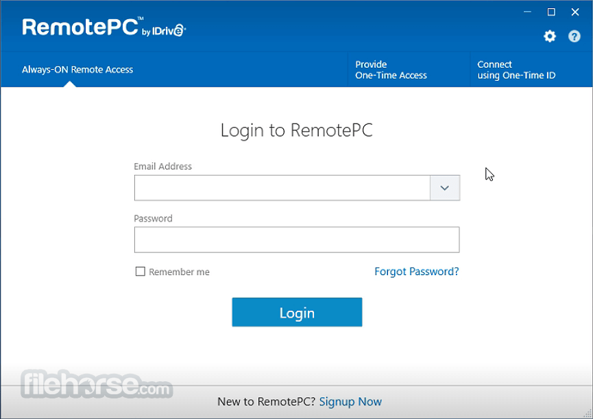 RemotePC 畫面截圖 1