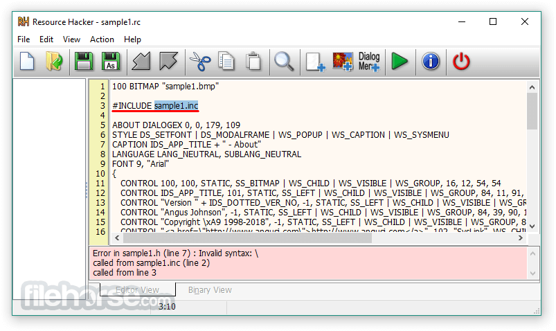 Resource Hacker 5.2.8 Build 畫面截圖 2