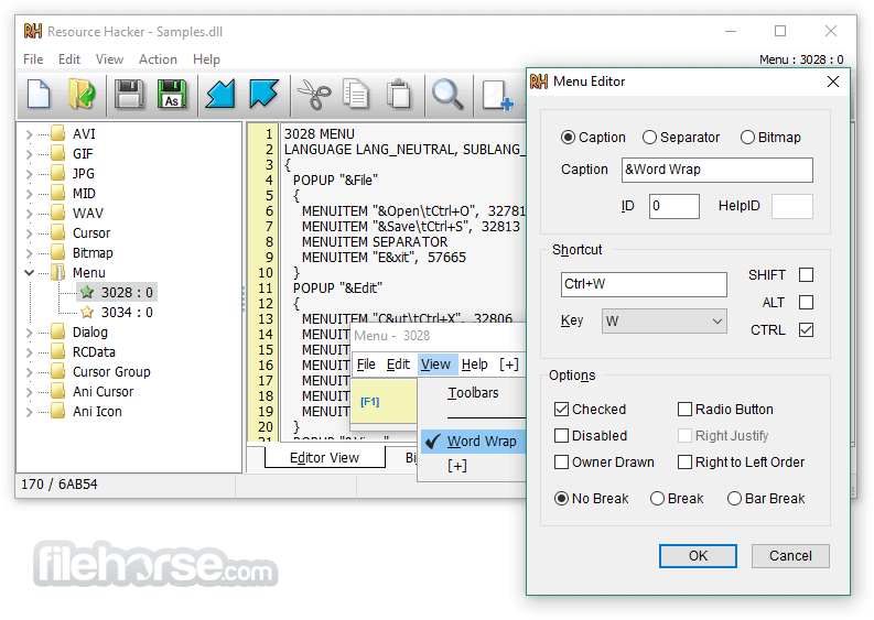 Resource Hacker 5.2.8 Build 畫面截圖 3