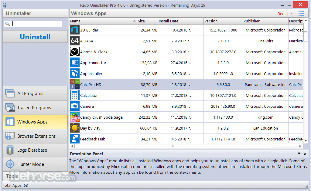 Revo Uninstaller Pro 畫面截圖 2