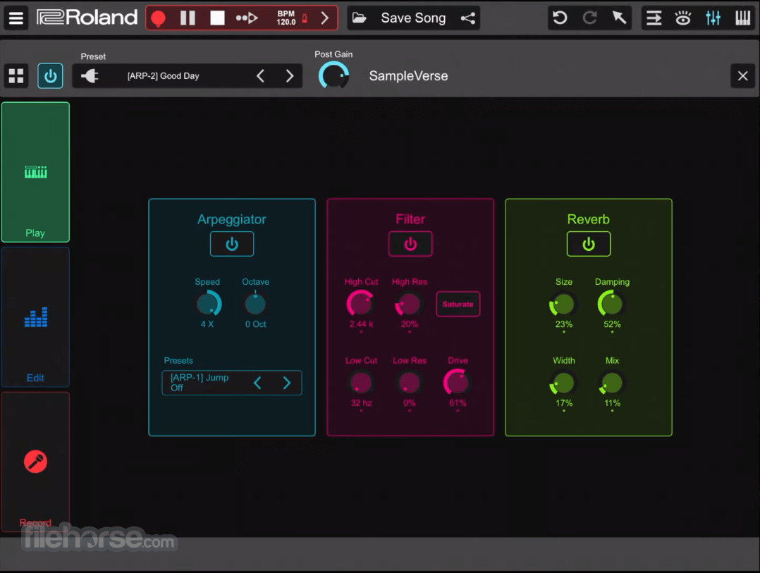 Roland Zenbeats 畫面截圖 5