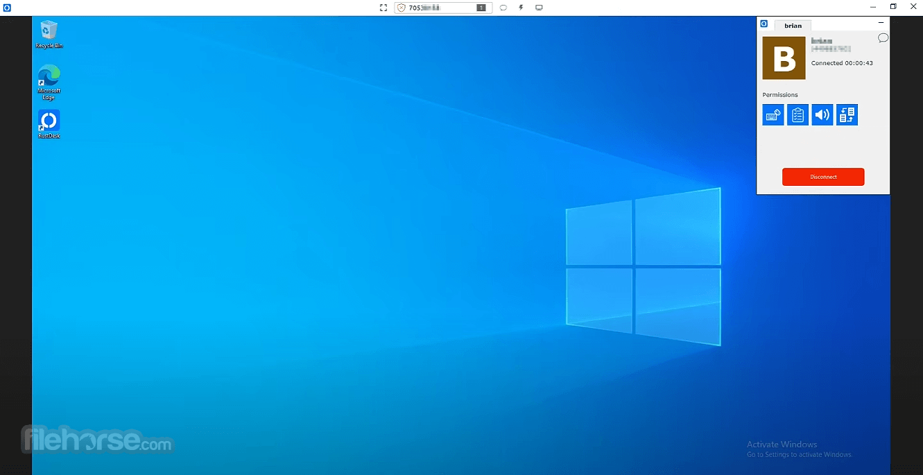 RustDesk 畫面截圖 2