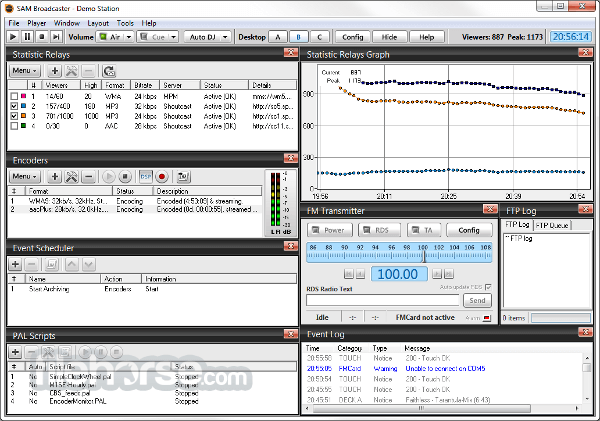 SAM Broadcaster PRO 畫面截圖 2