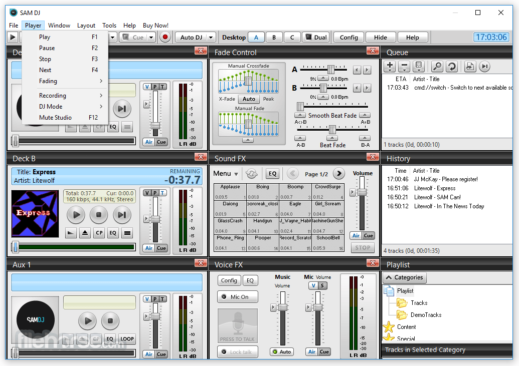 SAM DJ 2025.3 (64-bit) 畫面截圖 3