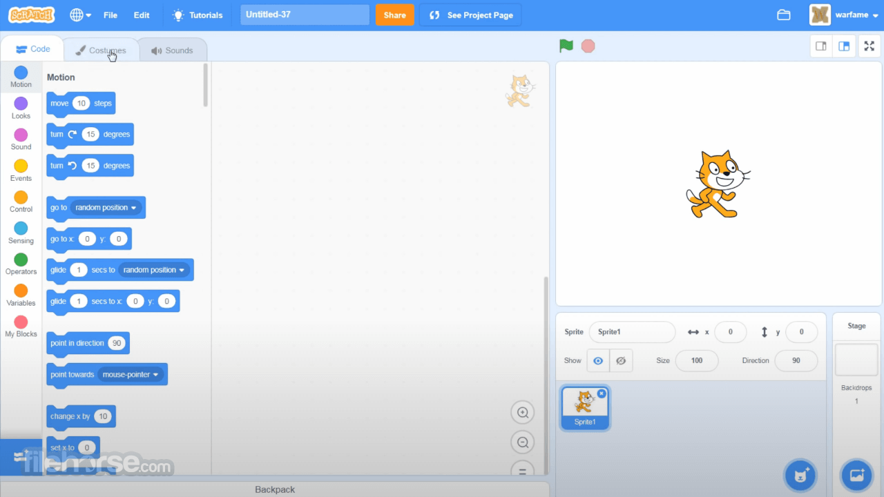 Scratch Desktop 畫面截圖 1