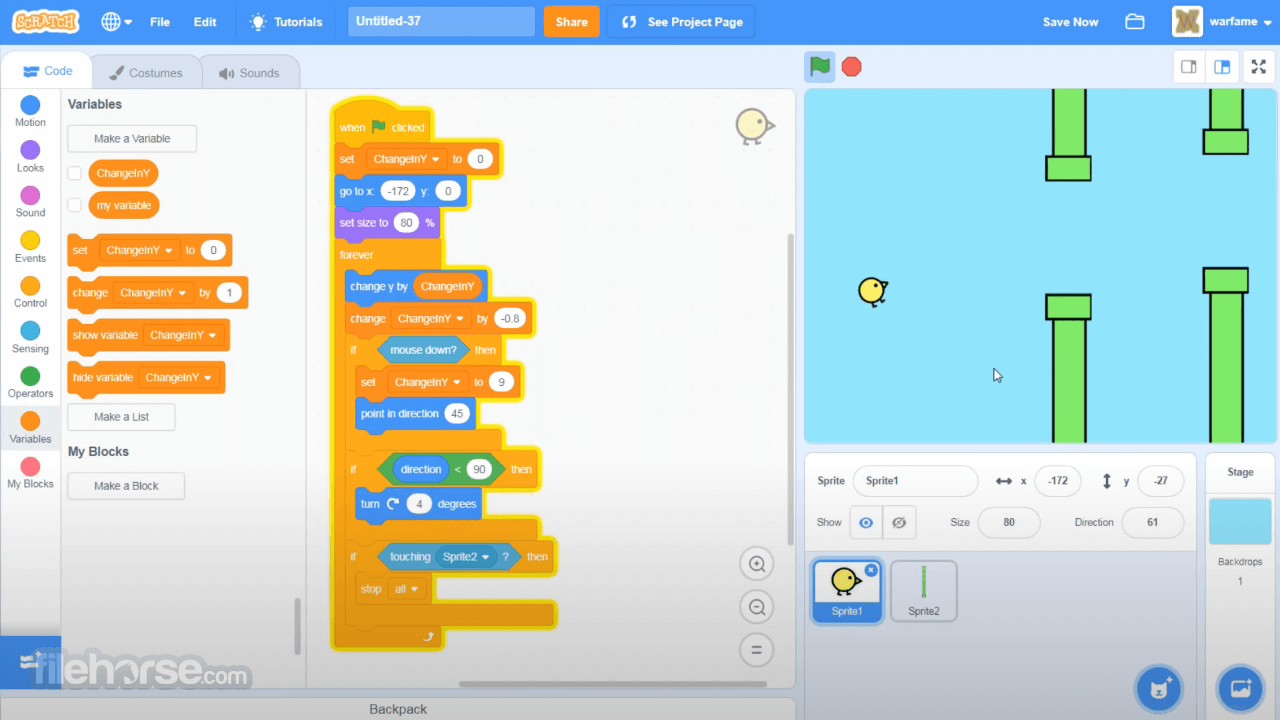 Scratch Desktop 畫面截圖 5