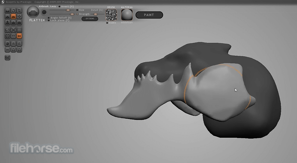 Sculptris Alpha 畫面截圖 1