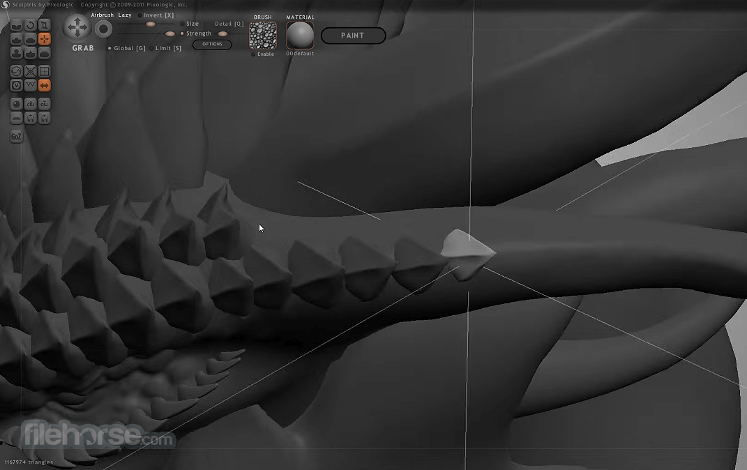Sculptris Alpha 畫面截圖 2