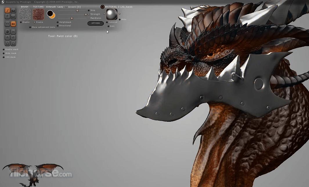 Sculptris Alpha 畫面截圖 5