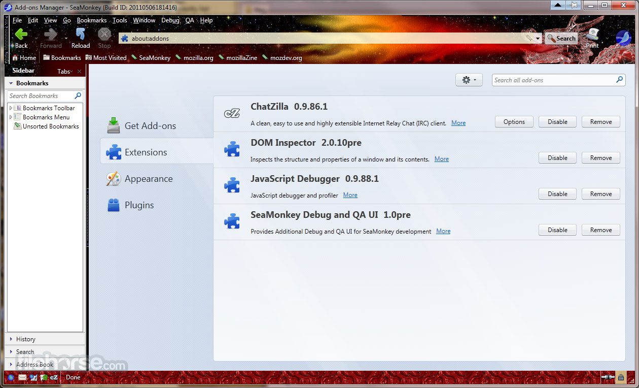 SeaMonkey 2.53.21 (32-bit) 畫面截圖 2