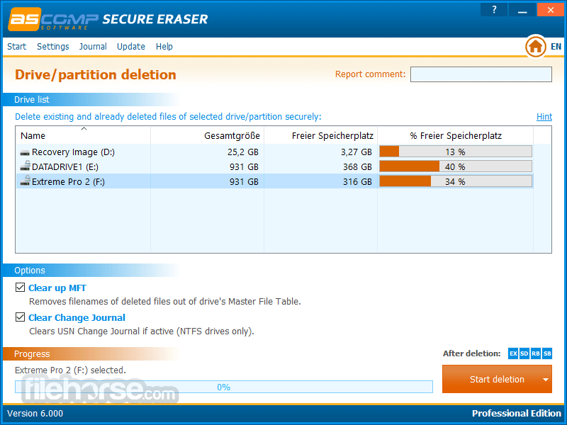 Secure Eraser 畫面截圖 3