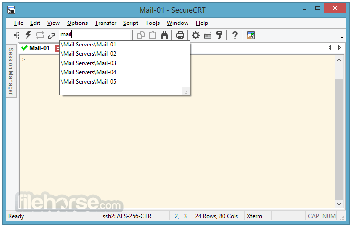 SecureCRT 畫面截圖 3