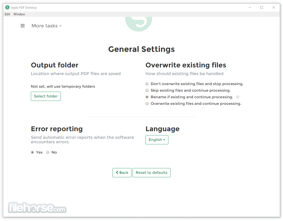 Sejda PDF Desktop 畫面截圖 2