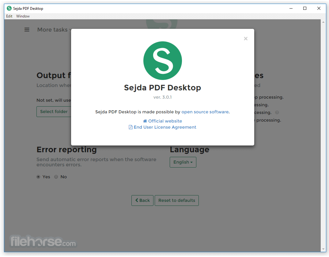 Sejda PDF Desktop 畫面截圖 3