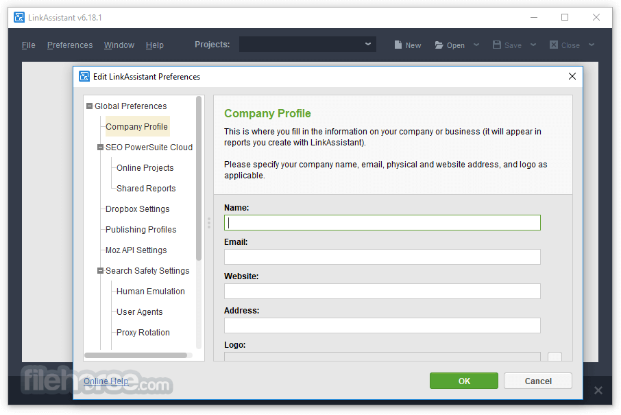 SEO PowerSuite for Mac 畫面截圖 1