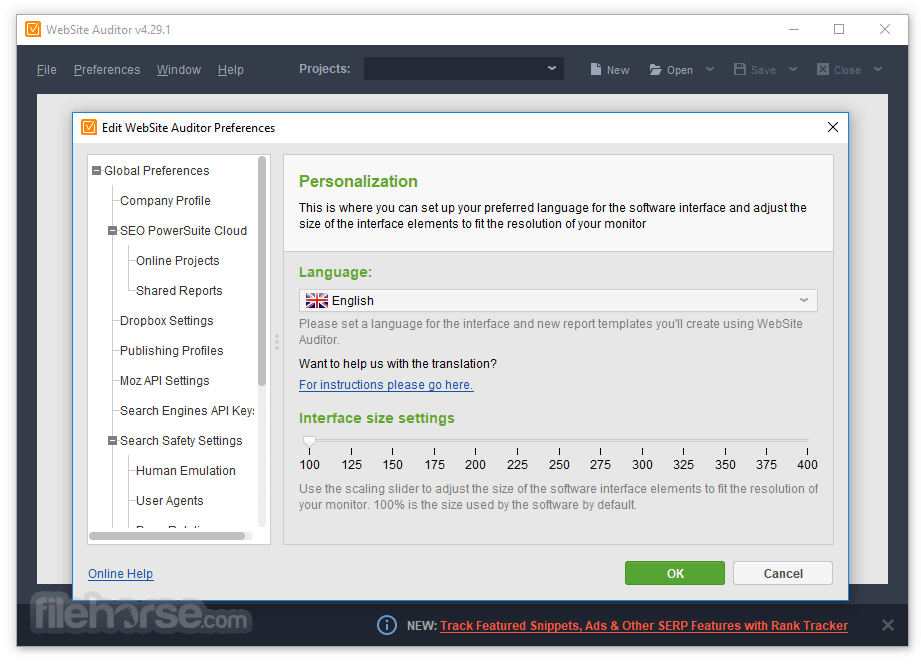 SEO PowerSuite for Mac 畫面截圖 4
