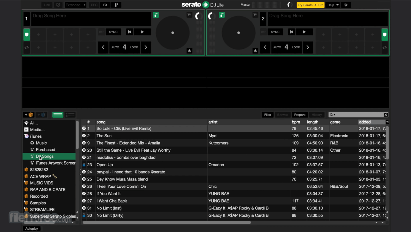 Serato DJ Lite 畫面截圖 1