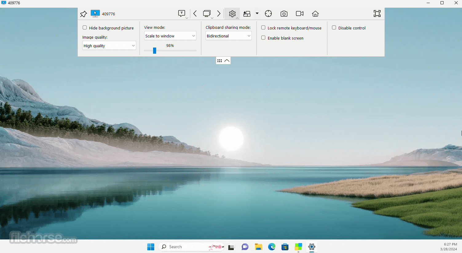 SetMe Remote Desktop 畫面截圖 3