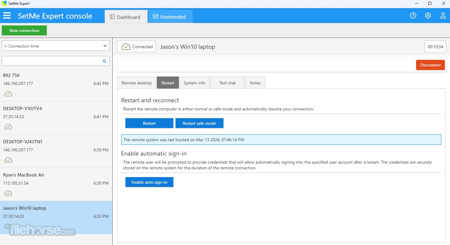 SetMe Remote Desktop 畫面截圖 4