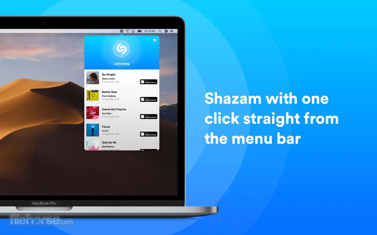 Shazam: Identify Songs for Mac 畫面截圖 1