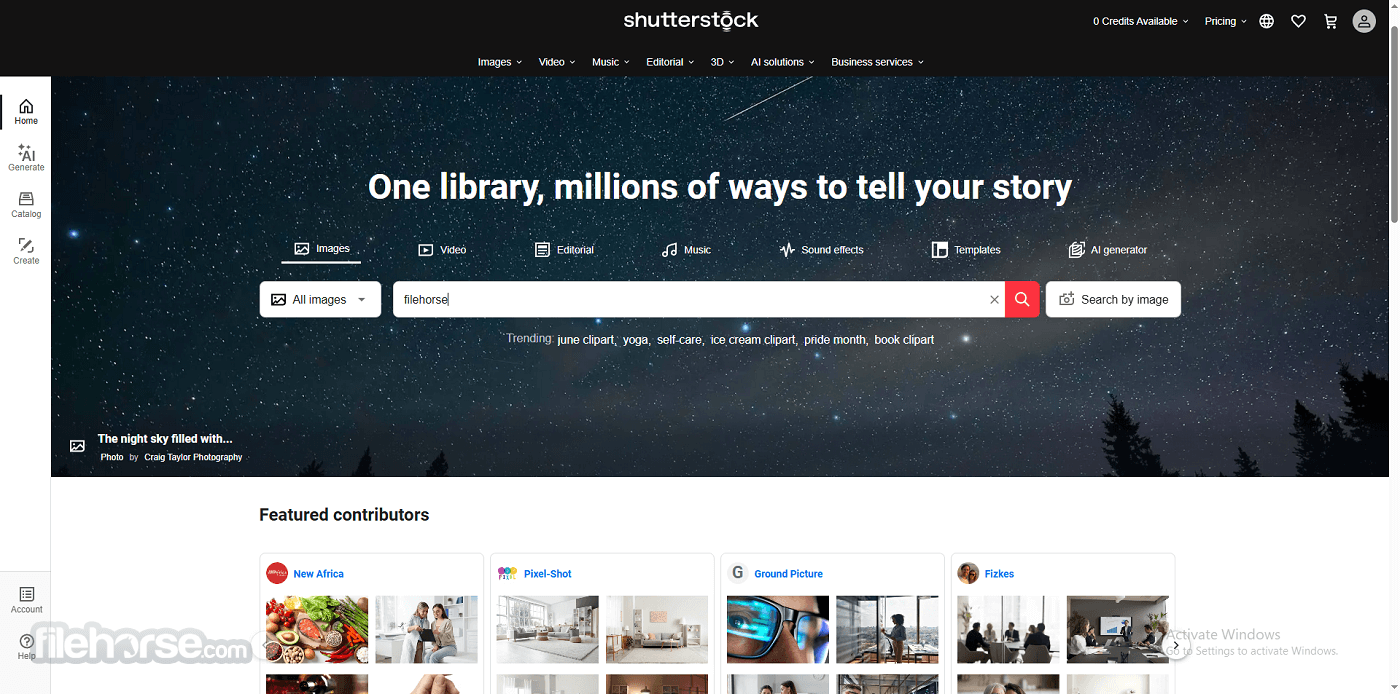 Shutterstock - Stock Image & Video 畫面截圖 1