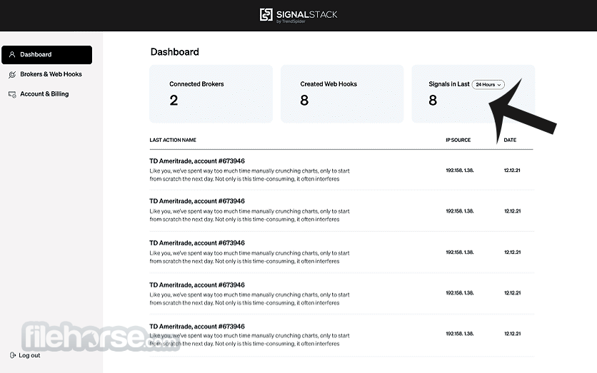 SignalStack - Automated Trading Bot 畫面截圖 1
