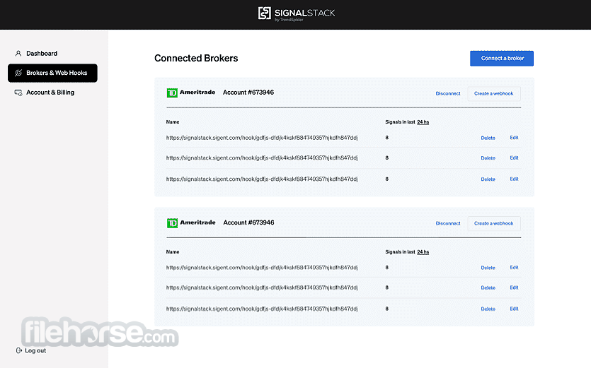 SignalStack - Automated Trading Bot 畫面截圖 2