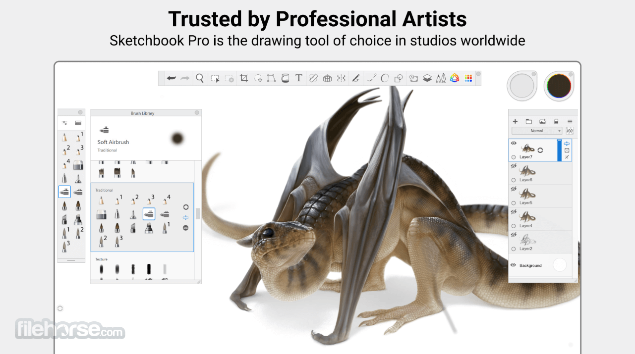Sketchbook Pro 畫面截圖 2
