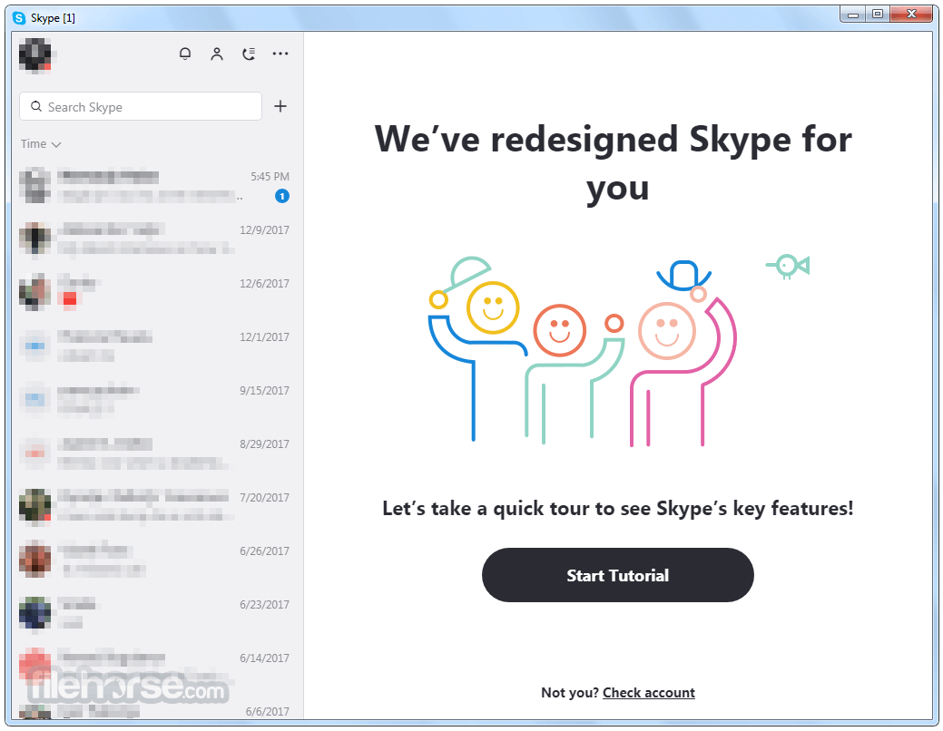 Skype 畫面截圖 1