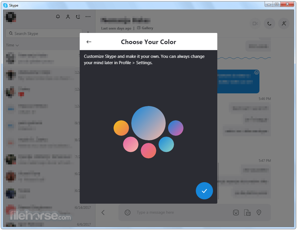 Skype 畫面截圖 5