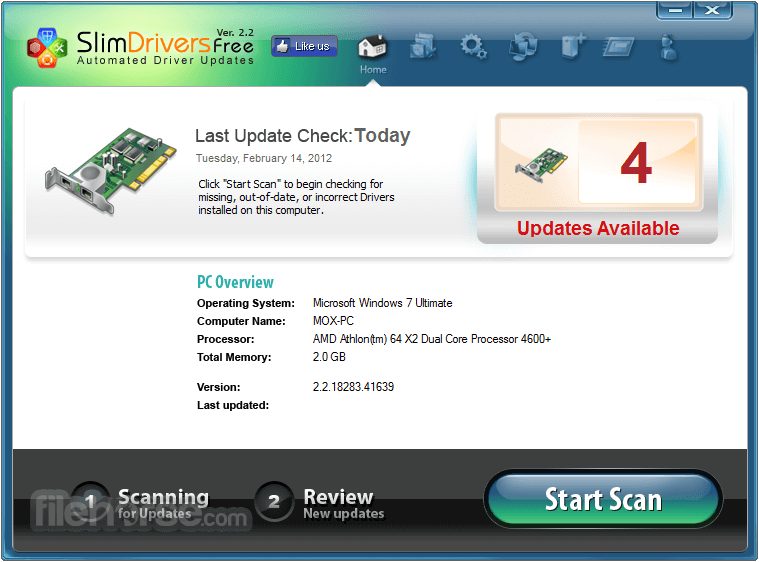 SlimDrivers 畫面截圖 1