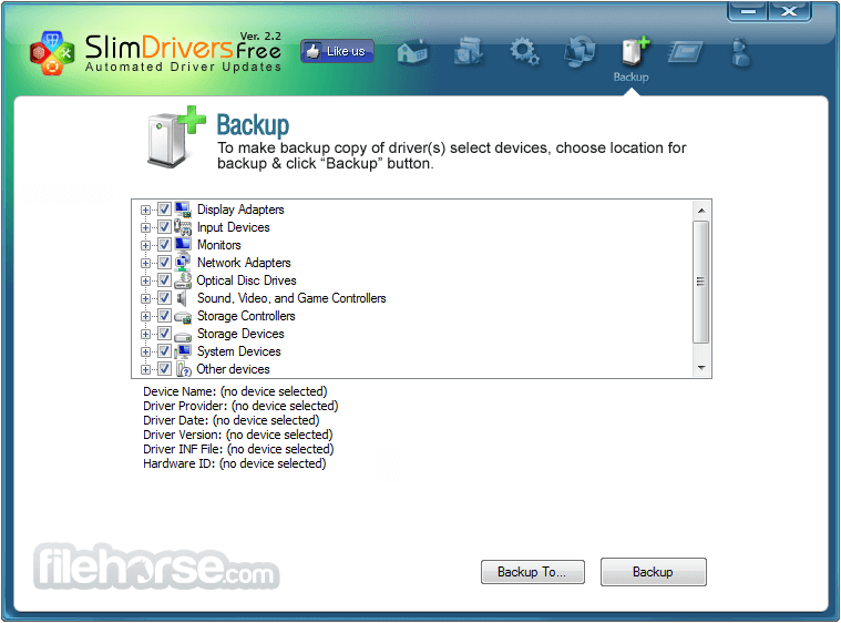 SlimDrivers 畫面截圖 3