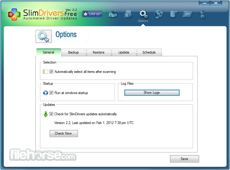 SlimDrivers 畫面截圖 4