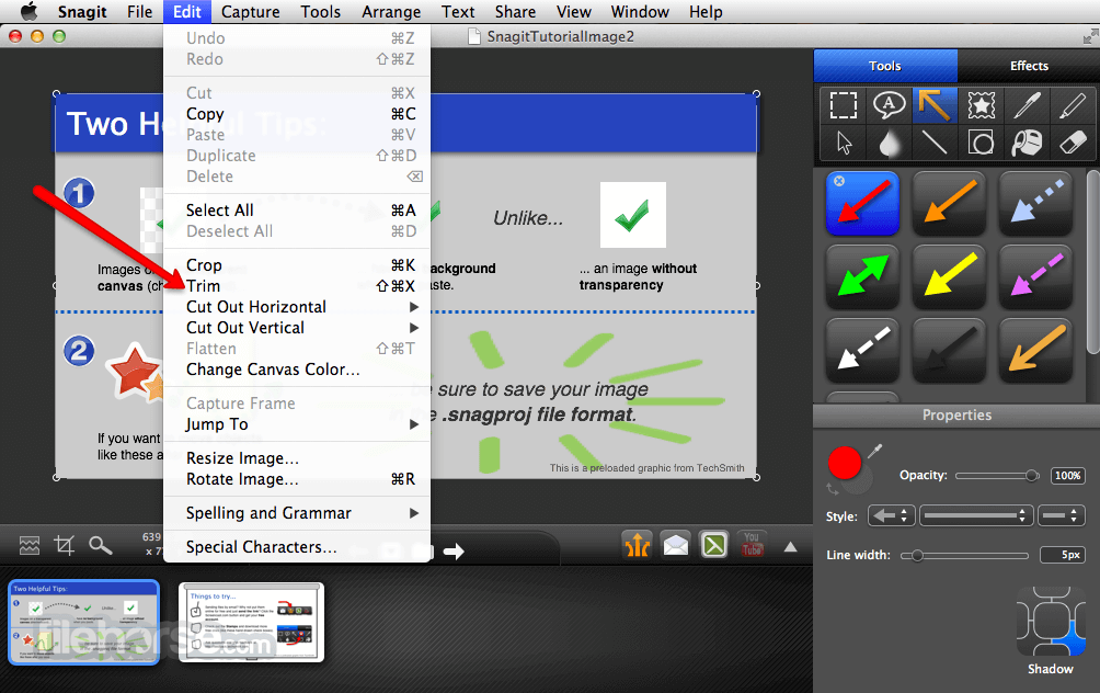 Snagit 畫面截圖 1