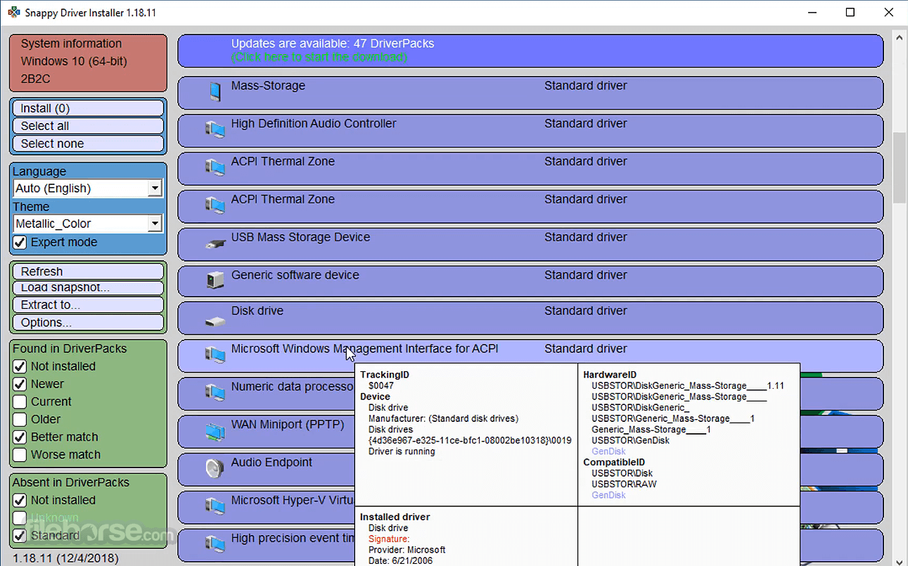 Snappy Driver Installer Full 畫面截圖 3