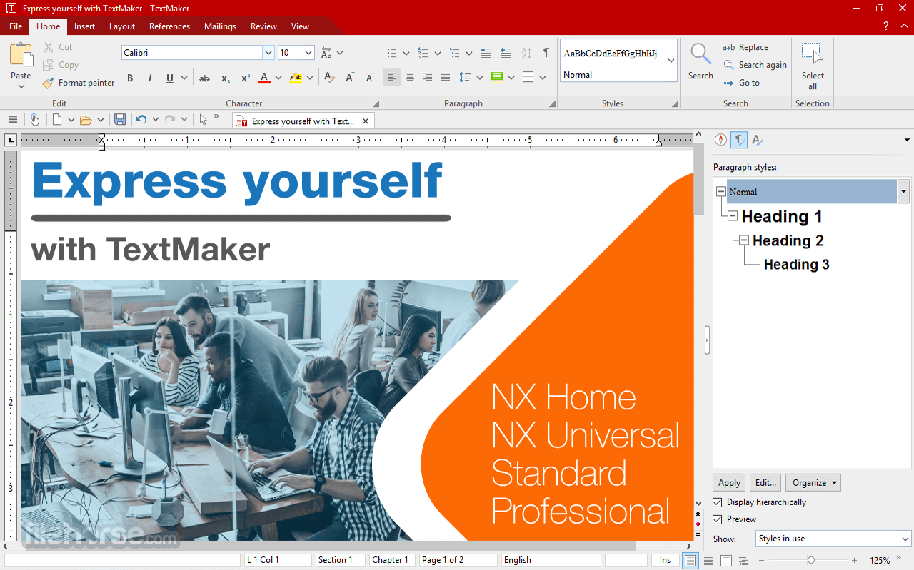 SoftMaker Office 2024 Rev 24.0.1230 (64-bit) 畫面截圖 1