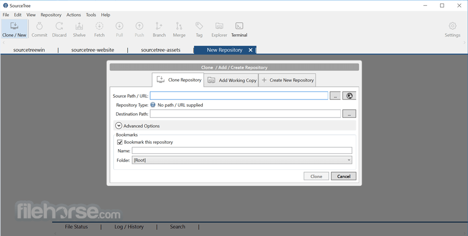 SourceTree 畫面截圖 4
