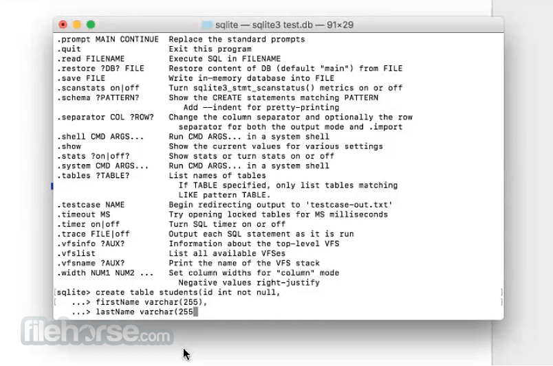 SQLite 畫面截圖 1
