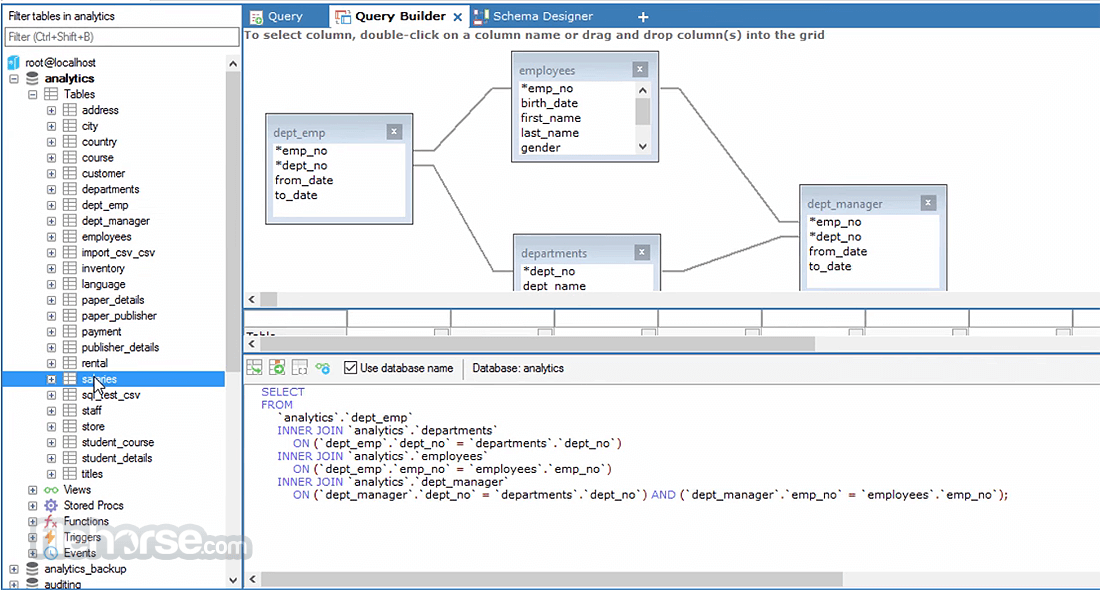 SQLyog Community Edition 畫面截圖 2