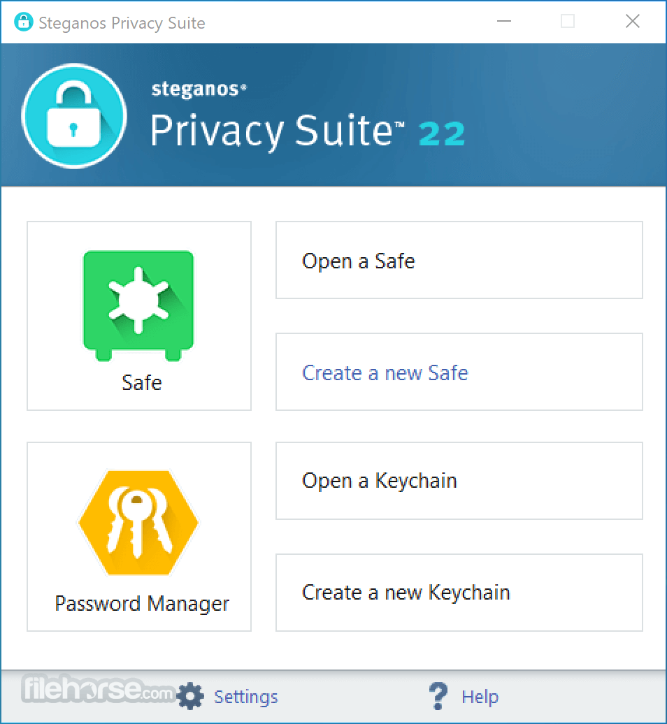 Steganos Privacy Suite 畫面截圖 1