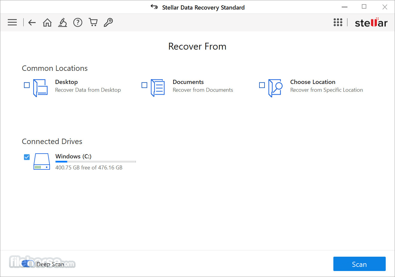 Stellar Windows Data Recovery Standard 畫面截圖 2