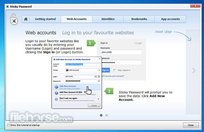 Sticky Password 畫面截圖 2